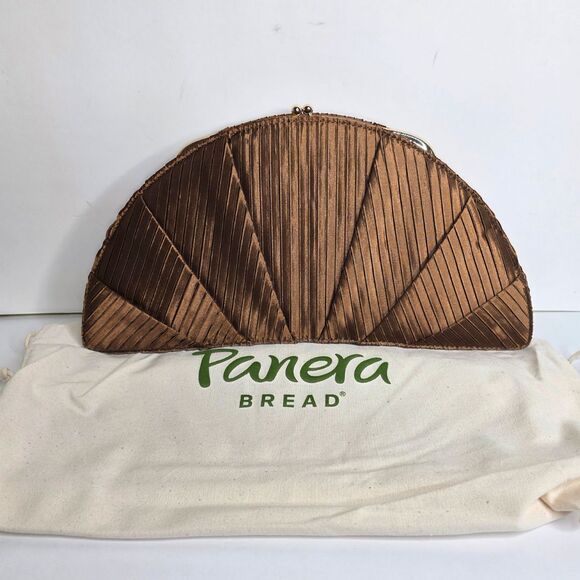 Panera Bread - The Croissant Clutch Purse Limited Edition Bag - NEW IN HAND - Picture 4 of 8
